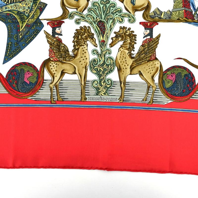 HERMES（エルメス） スカーフ 大判 スクエア シルク100％ カレ90 au