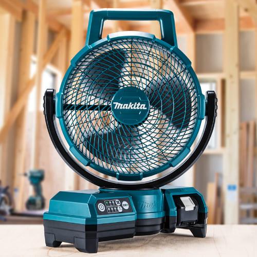マキタ（makita） 充電式産業扇 CF203DZ 青 本体のみ (バッテリ・充電