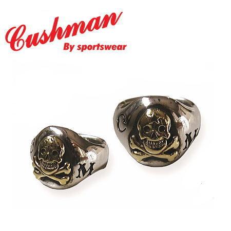 CUSHMAN（クッシュマン） 50'S スカル＆クロスボーン シルバーリング