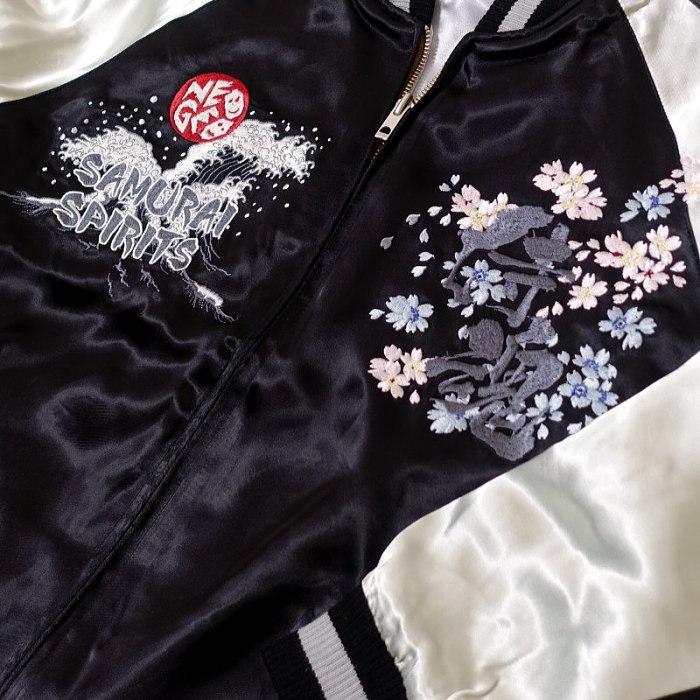 SNK 河豚毒スカジャン リバーシブル SNK× Switch planning SNKJ-001