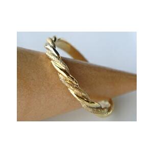 K18 ゴールド ツイスト リング「Graff - グラッフ 」 18K 18金 YG WG
