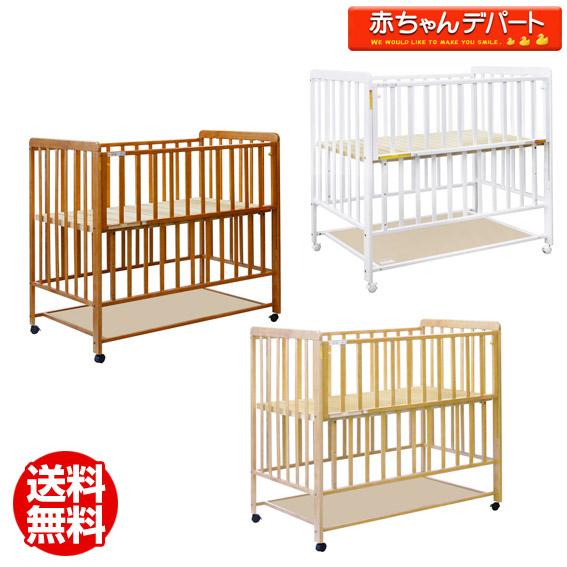 ヤトミ ベビーベッド 普通サイズ ドルミールべべ ベビーベット 立ち