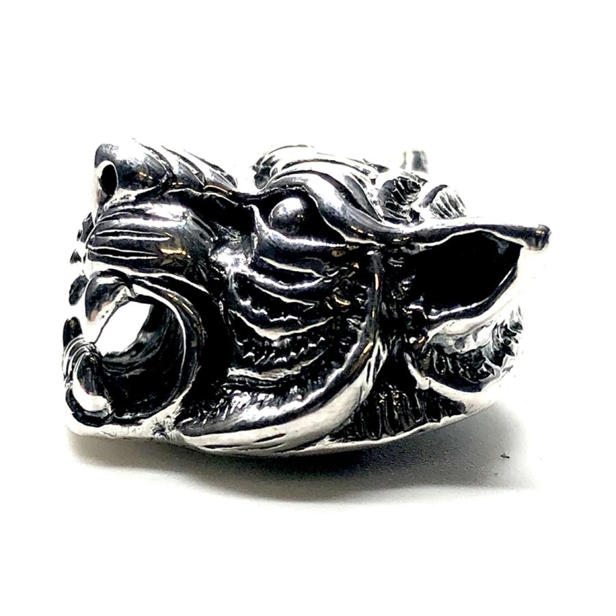 シルバー コンチョ 虎 トラ タイガー メンズ レディース 飾りボタン