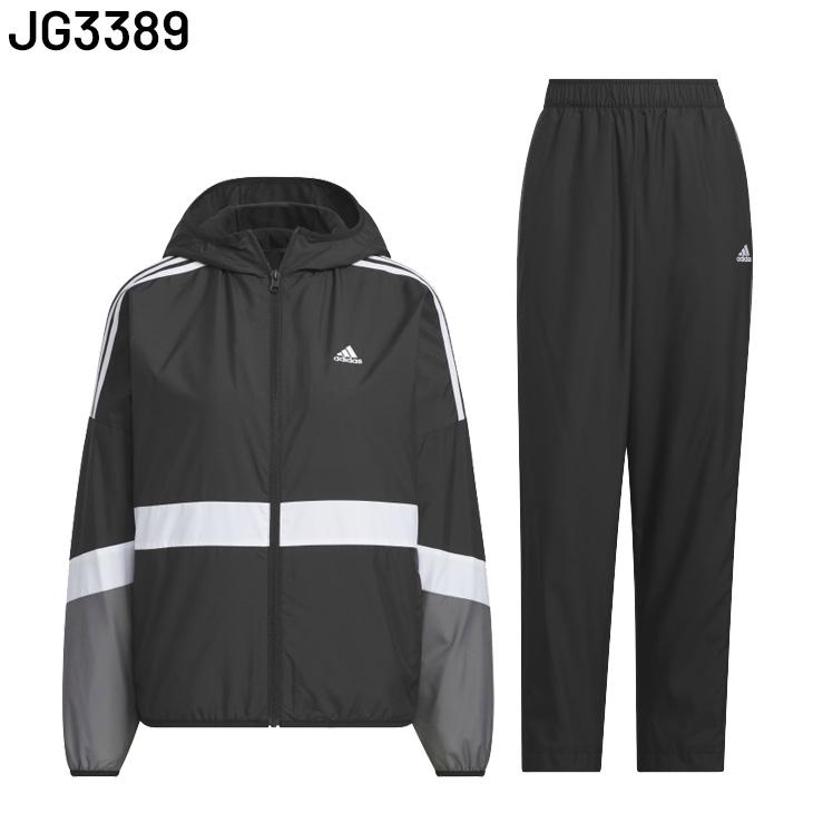 adidas（アディダス） ウィンドブレーカー レディース 上下 adidas W