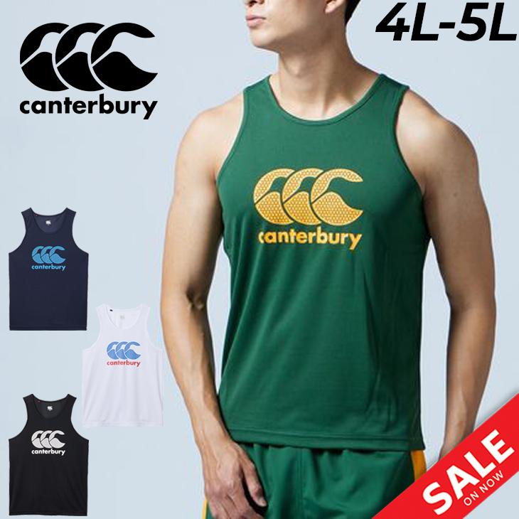 カンタベリー タンクトップ メンズ 4L 5L 大きいサイズ canterbury