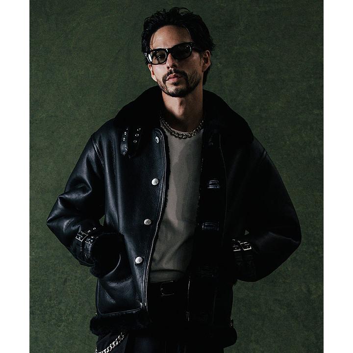 CRIMIE（クライミー） レザー ジャケット CRIMIE MOUTON LEATHER