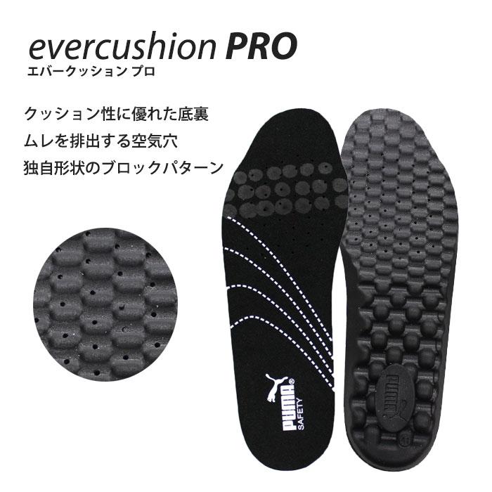 インソール エバークッション プロ 26.0cm〜26.5cm 黒 中敷き PUMA