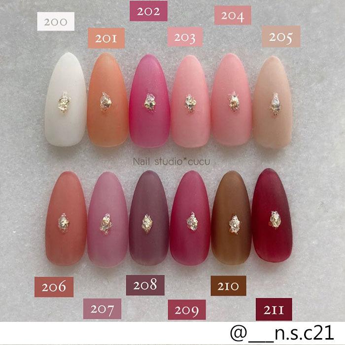 カラージェル シアー 4g 単品 カラー ジェル ネイル ニュアンス スキン