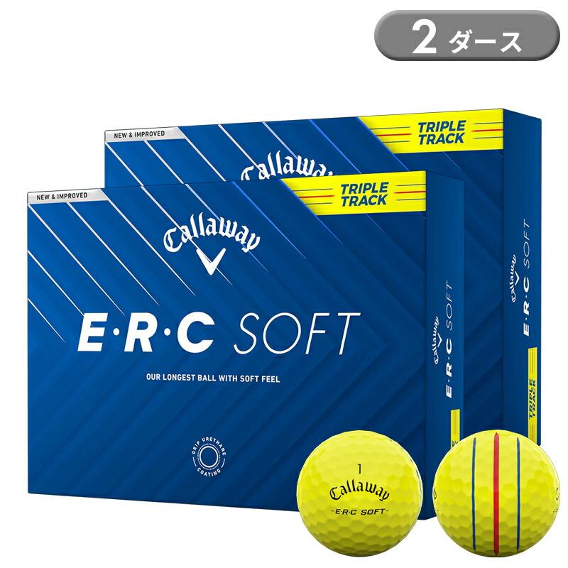 E.R.C 【即納】 キャロウェイ ERC ソフト ゴルフボール イエロー