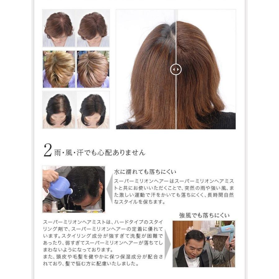 スーパーミリオンヘアー 30g（ダークブラウン）6個セット : アット