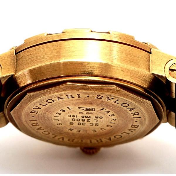 広尾店】 美品 ブルガリ BVLGARI ディアゴノ スクーバ クロノグラフ