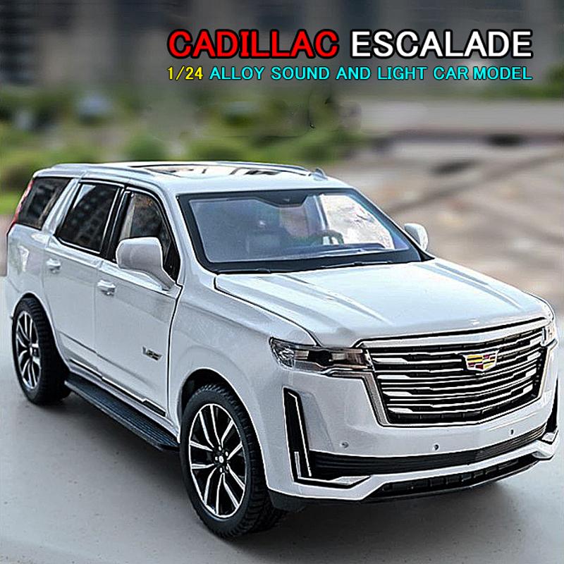 キャデラック Cadillac エスカレード 1/24 ミニカー 全3色 ライト点灯