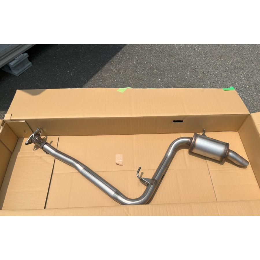 送料着払い】アルファード40系純正マフラー新車外し（公道未使用、良品