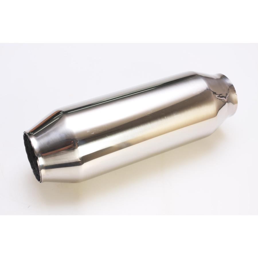 汎用 レゾネーター ステンレス 64φマフラー サブサイレンサー 中間