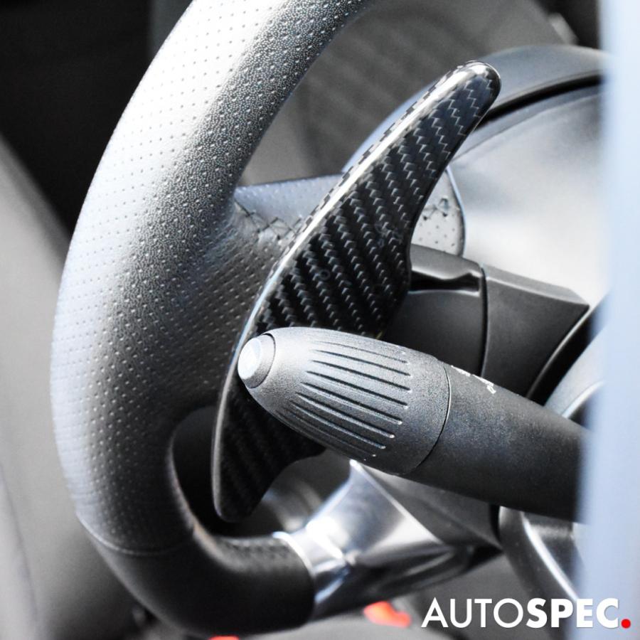 アバルト（ABARTH） ドライ カーボン ステアリング パドルシフト