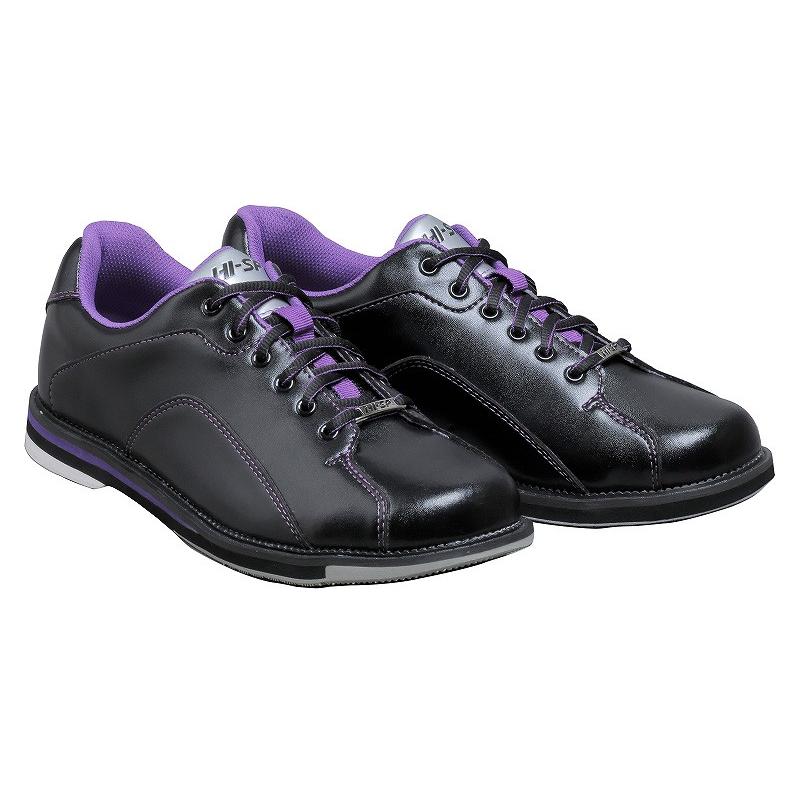 HI-SP ボウリング シューズ HS-390 ブラック・パープル ハイ スポーツ