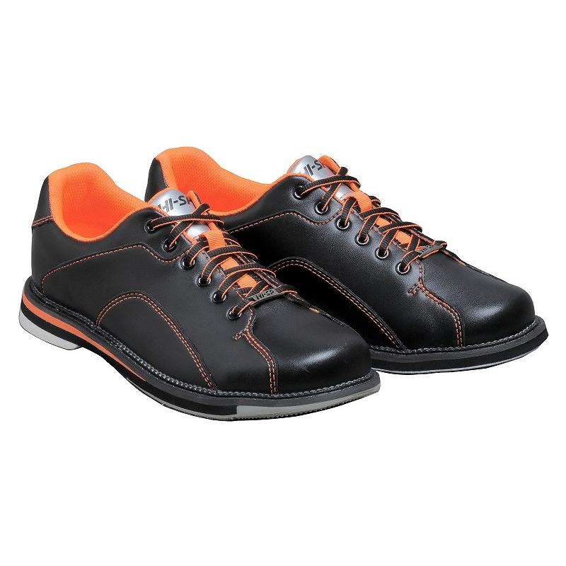 HI-SP ボウリング シューズ HS-390 ブラック・オレンジ ハイ スポーツ