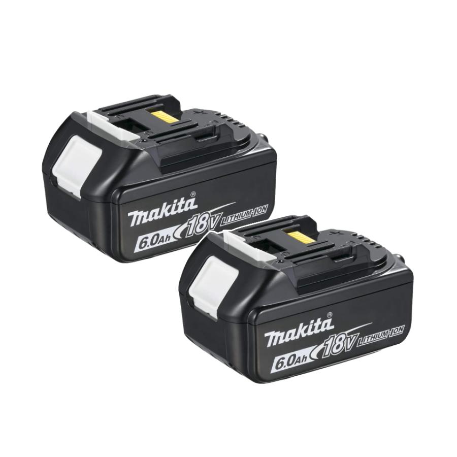 マキタ（makita） 純正 バッテリー 18V 6.0Ah BL1860B 2個 正規品