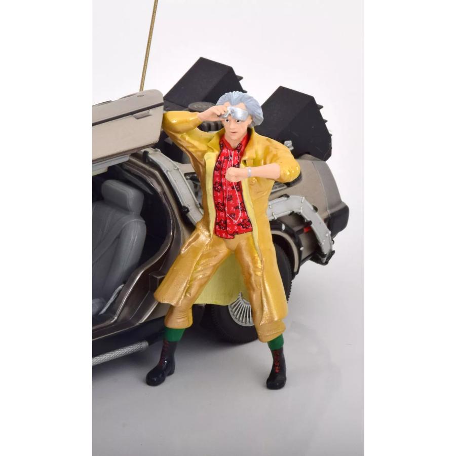 TRIPLE9 1/18 フィギア バックトゥザフューチャー エメット ブラウン