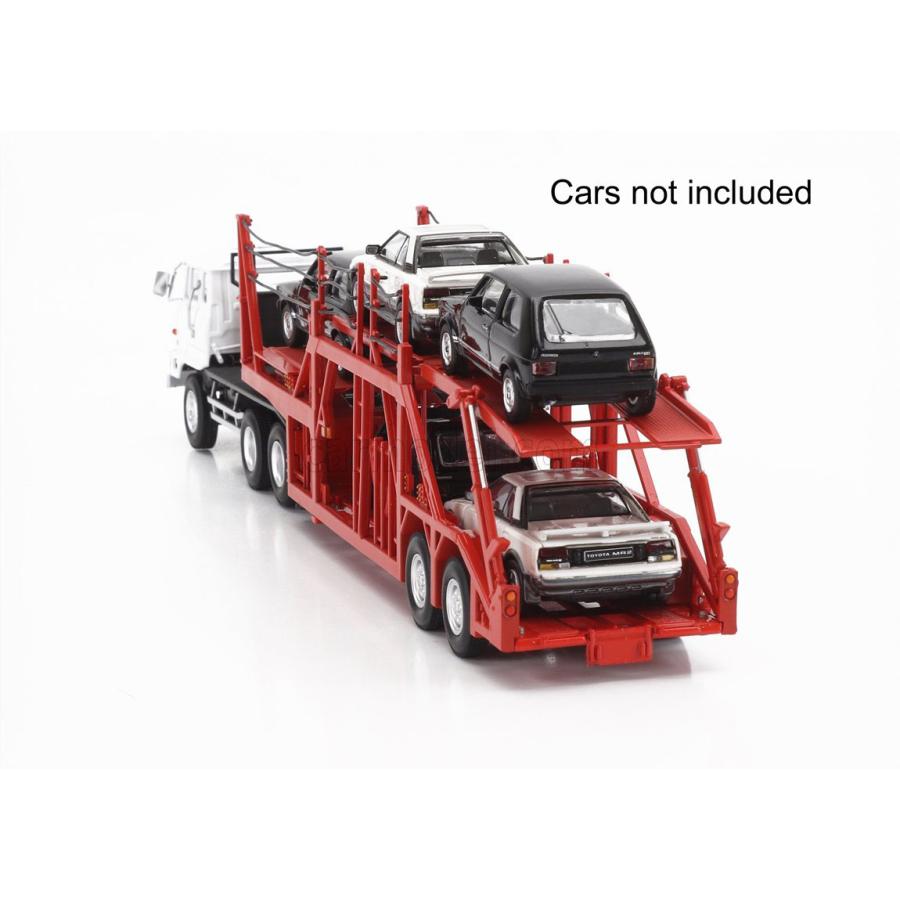 DD-MODELS 1/64 三菱ふそう FV 積載車 トラック レッド/ホワイト