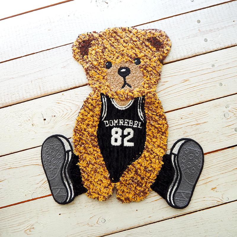 BLAZE 縫い付け ワッペン くま ビッグ 大人向け 大きめ 大きい ベアー