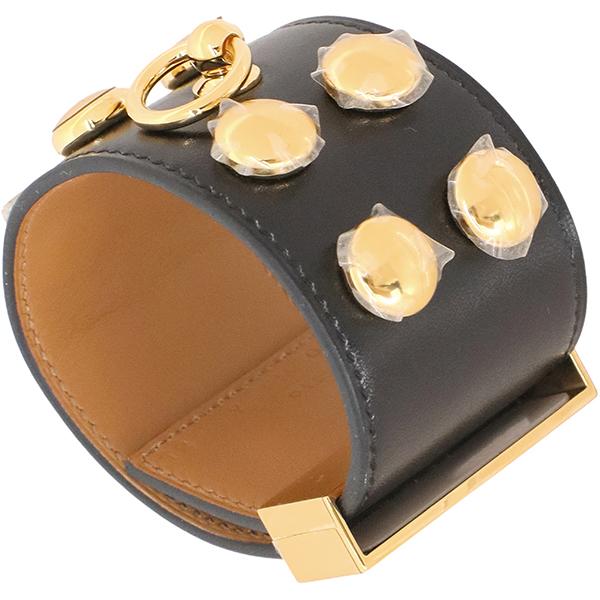 HERMES ゴールド ロック付きバングル 箱付き HERMES ゴールド ロック