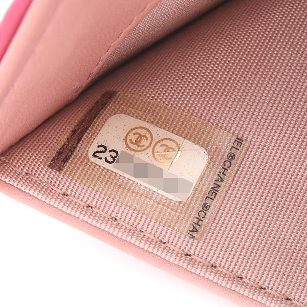 CAMELIA シャネル 財布 レディース カメリア 三つ折り財布 コンパクト