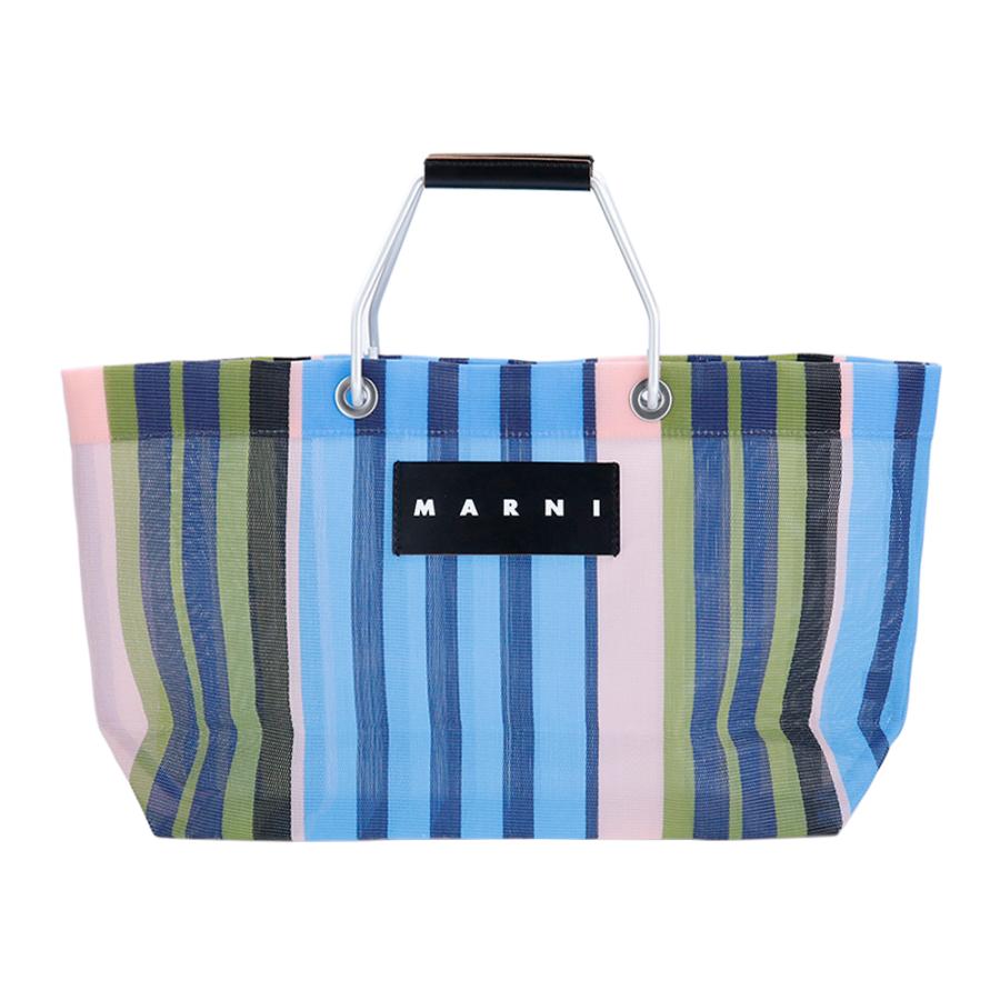 MARNI（マルニ） マルニフラワーカフェ バッグ ストライプバッグ ミニ