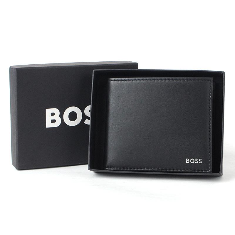 BOSS（HUGO BOSS） ヒューゴボス HUGO BOSS 二つ折り財布 小銭入れ付き