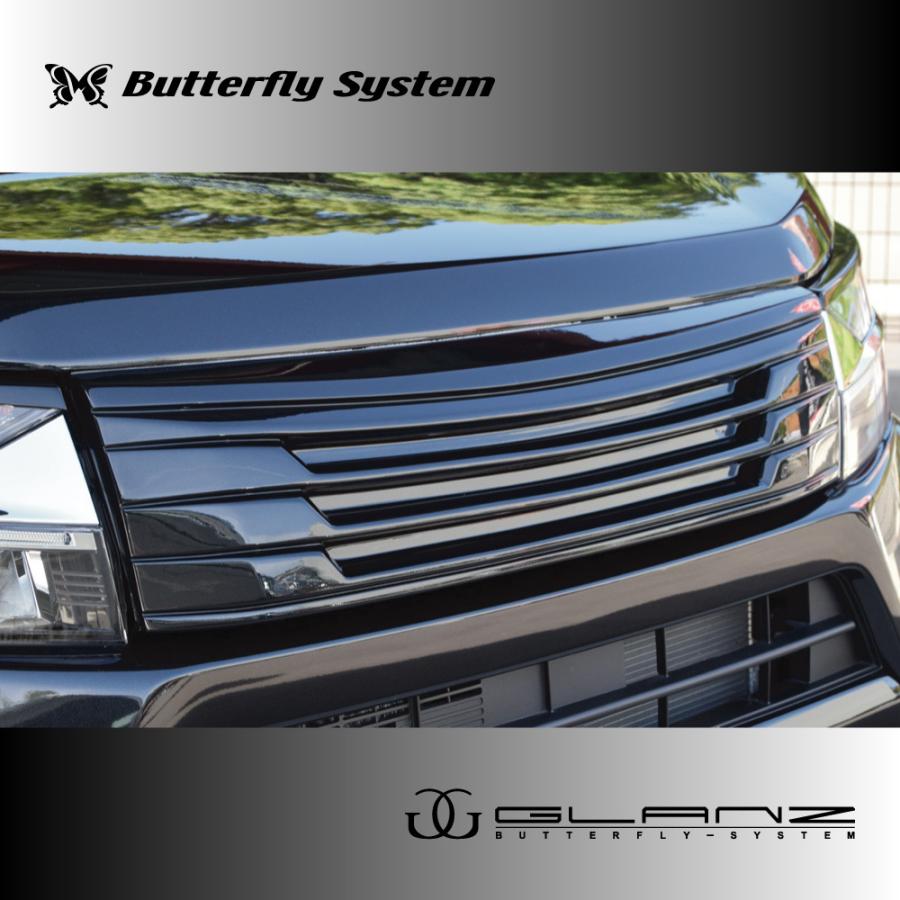 LA150S ムーヴカスタム フロントグリル エアロパーツ GLANZ 塗装なし