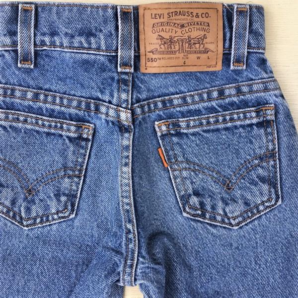 Levi's（リーバイス） KIDS Levi's USED 550 RELAXED FIT SLIM 4歳
