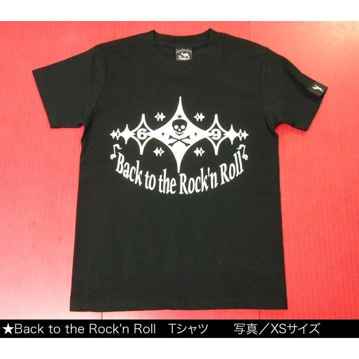 メンズセレクト Back to the Rock'n Roll『スカル69』Tシャツ