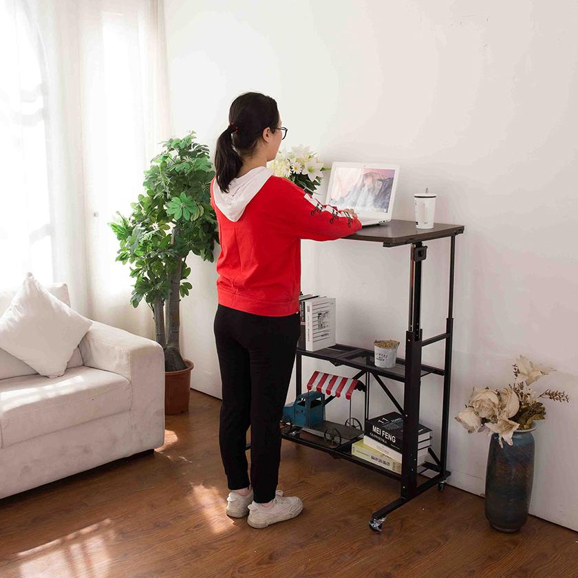 スタンディングデスク 幅90 手動 昇降デスク 折りたたみデスク 机 高さ