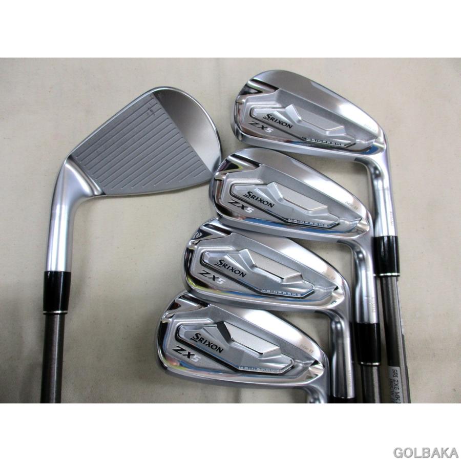 U01】【nc】【中古】BC：ダンロップ SRIXON ZX5 Mk2アイアンセット5本