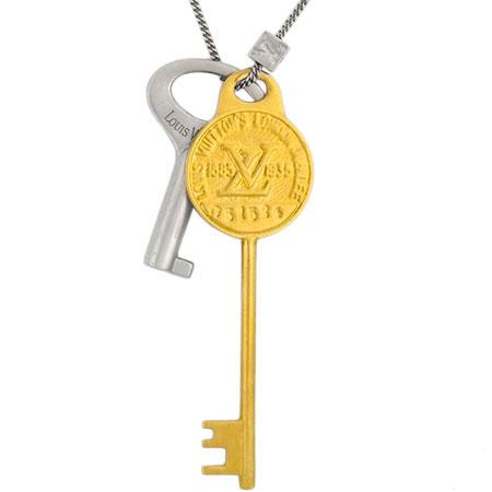 LOUIS VUITTON（ルイ・ヴィトン） コリエ LVキー ネックレス メタル
