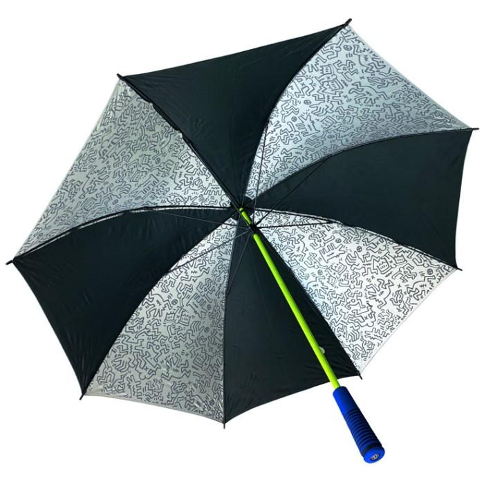 キースヘリング KHUB-01 アンブレラ ゴルフ傘 （UVカット/晴雨兼用