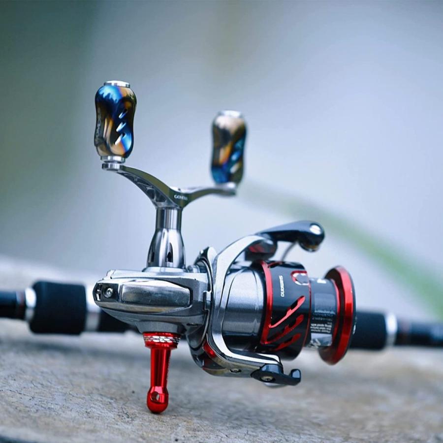 スピニングリール ダブルハンドル 98mm シマノ Shimano ダイワ Daiwa
