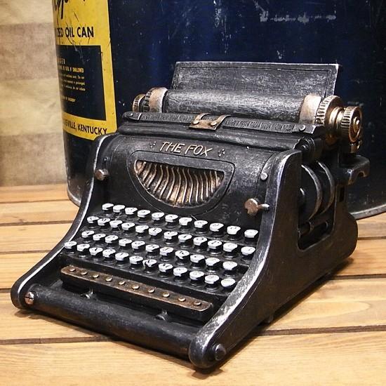 アンティークタイプ タイプライター 貯金箱 インテリア : アメリカン