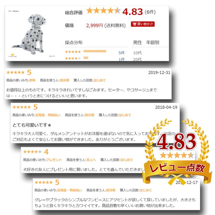 SWAROVSKI（スワロフスキー） ブローチ 犬 いぬ わんちゃん