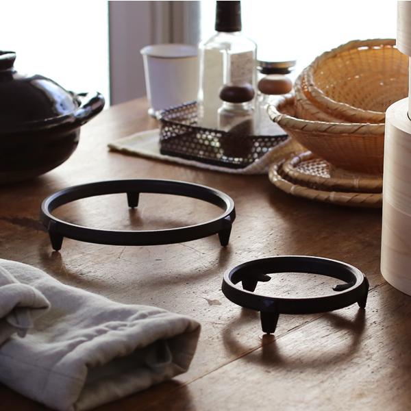 東屋 鍋敷 小 南部鉄器 鉄製 鍋敷き 日本製 : がらんどう 手仕事品と