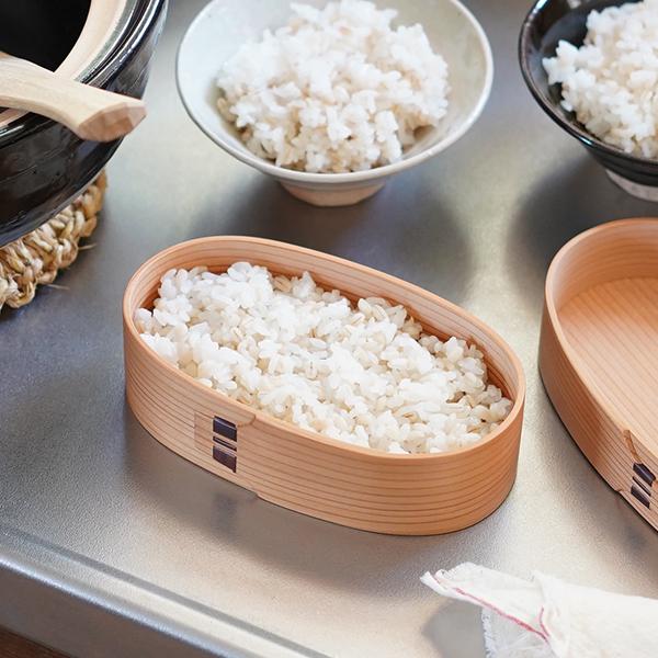 曲げわっぱ 弁当箱 小判型 キッズ 栗久 わっぱ弁当 国産 日本製 入学