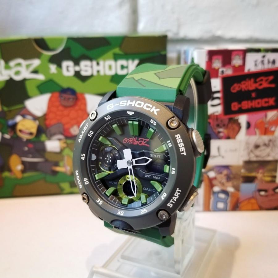 G-SHOCK 『国内正規品』限定 Gorillazコラボ GA-2000GZ-3AJR 腕時計