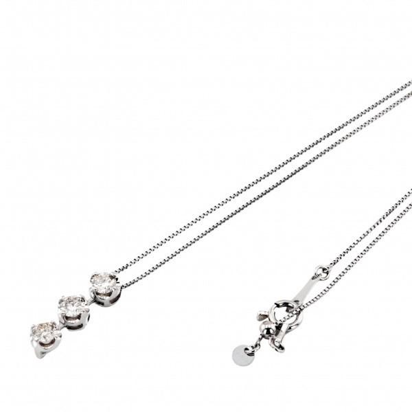 プラチナ950 ダイヤモンド ネックレス : ジェムキャッスルゆきざき