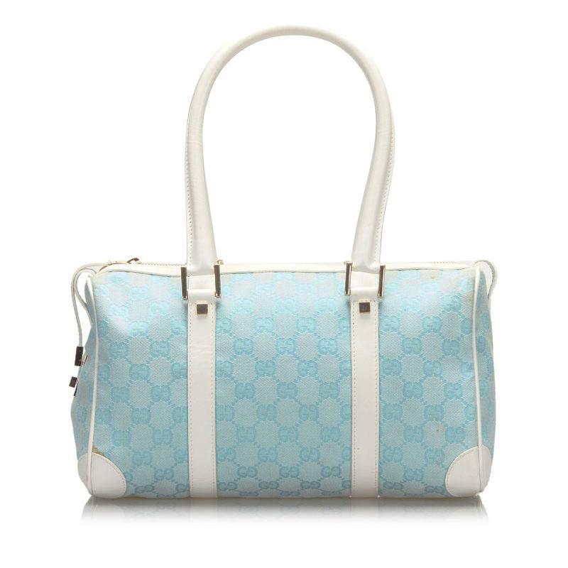 GUCCI（グッチ） GGキャンバス ミニボストンバッグ ハンドバッグ 000