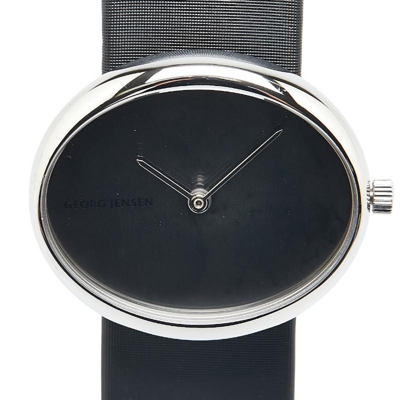 ジョージジェンセン 323 ヴィヴィアンナ 腕時計 クオーツ シルバー文字