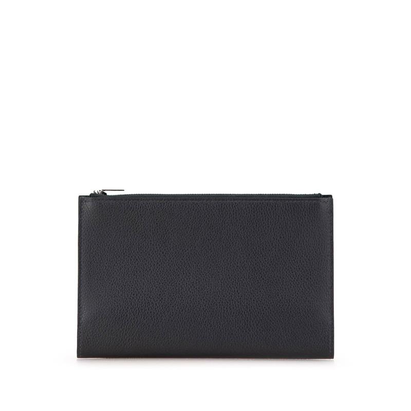 HERMES（エルメス） EAジップ PM 手帳カバー ノワール ブラック トゴ