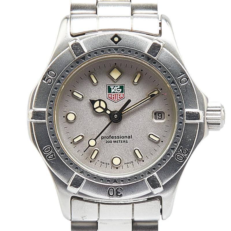 タグホイヤー プロフェッショナル 腕時計 WE1411-R クオーツ グレー