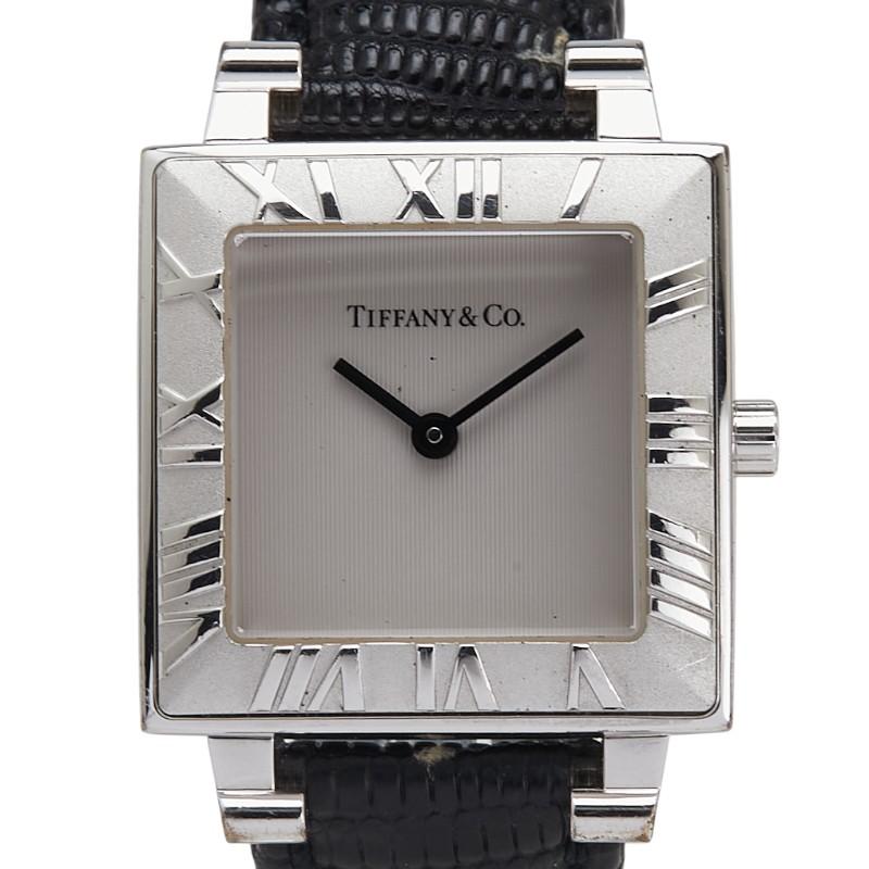 TIFFANY&Co.（ティファニー） アトラス 腕時計 クオーツ シルバー文字