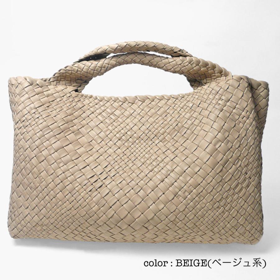 残りわずか FALORNI ファロルニ A4 ラムレザー メッシュ トートバッグ