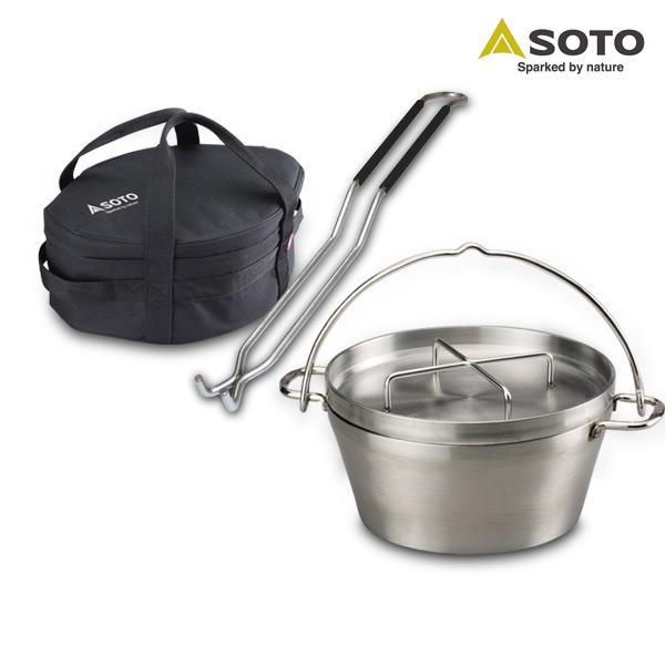 新富士バーナー SOTO ソト ST-910YS ステンレスダッチオーブン10インチ